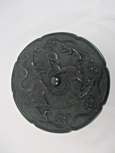 China bronze eight lobed - ~,