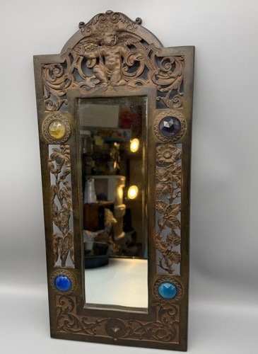Antique copper wash art - antique,