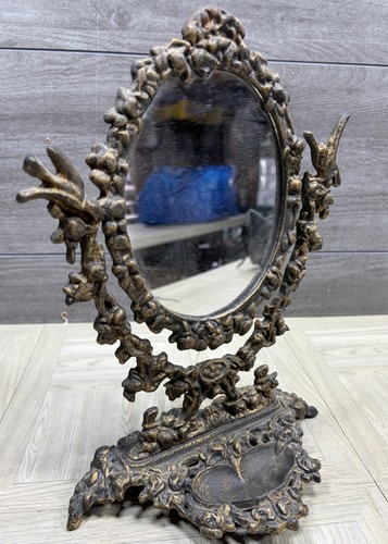 Vintage ornate bronzed cast - vintage,
